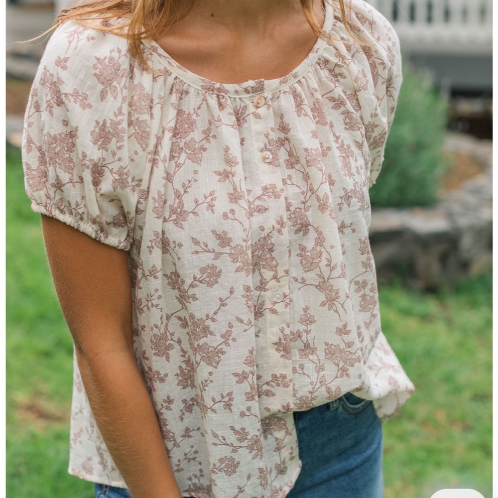 Neuflora Floral Print Blouse